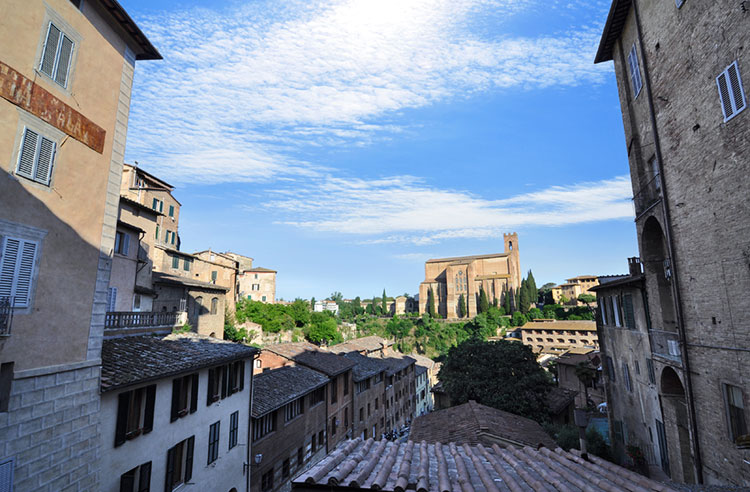 Basilica Cateriniana in Siena, Tuscany, Italy.
