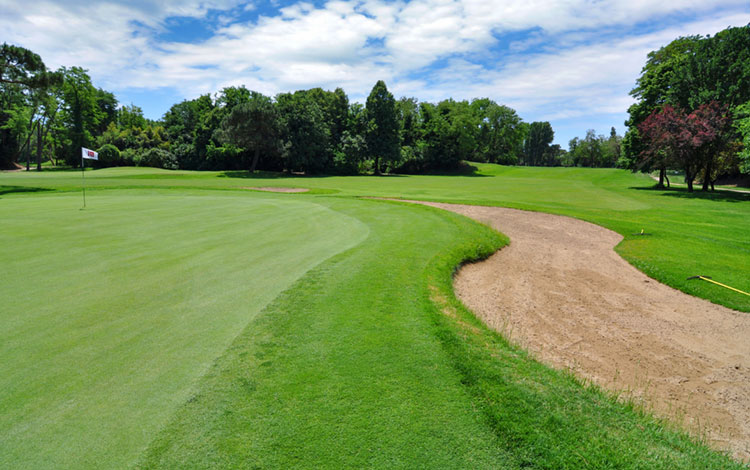 Circolo Golf Venezia features beautiful courses and landscaping.