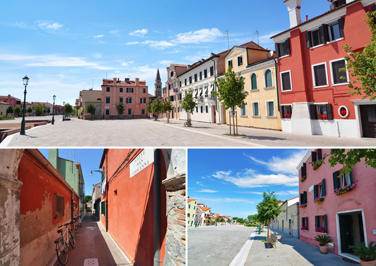 Some of the beautiful architecture and photogenic sights of Malamocco.