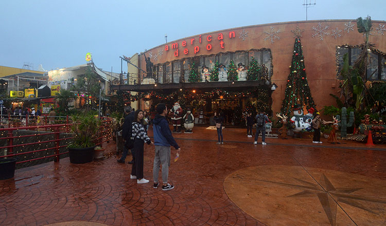 American Depot at the American Village complex in Chatan.