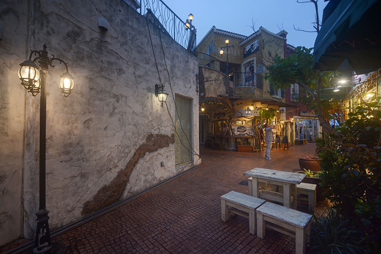 Depot Island area in Mihama American Village.