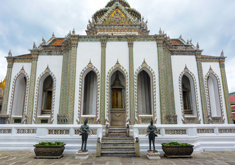 Viharn Yod at the Temple of the Emerald Buddha.